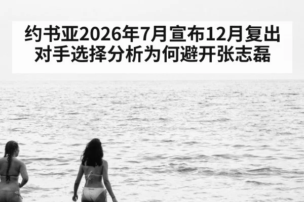 约书亚2026年7月宣布12月复出对手选择分析为何避开张志磊